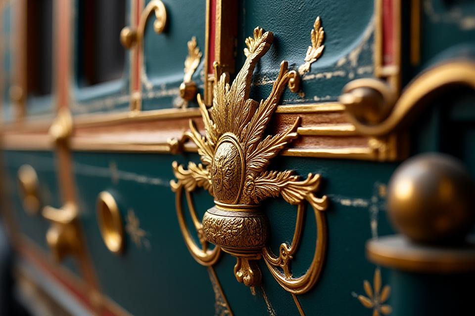 御料車の外装エンブレム詳細